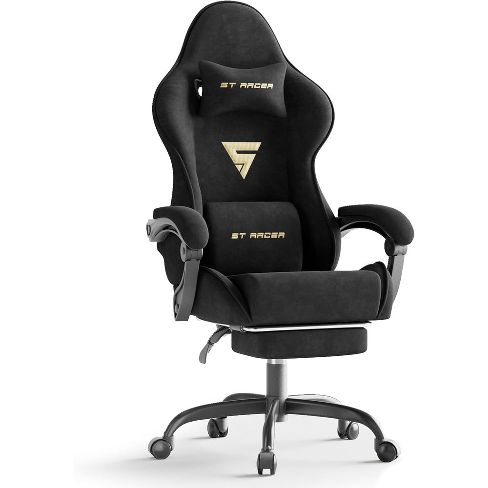 Massage - Chaise de jeu ergonomique en velours