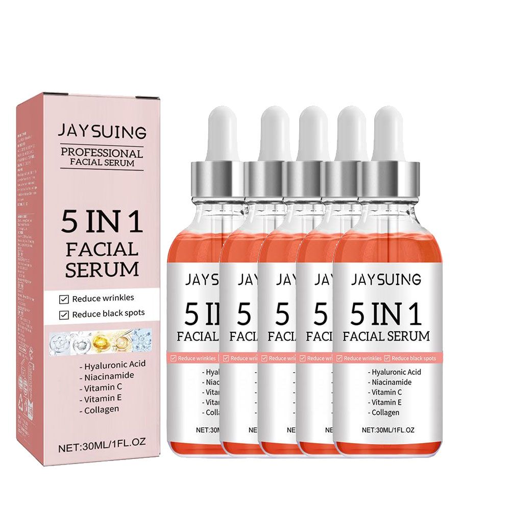 Hyaluronic Acid Facial Serum - Sérum visage 5-en-1 à la vitamine