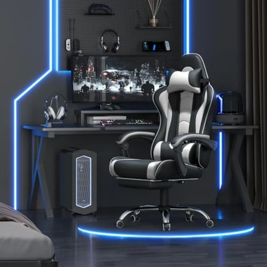 Chaise de jeu avec repose-pied - Massage avis et prix