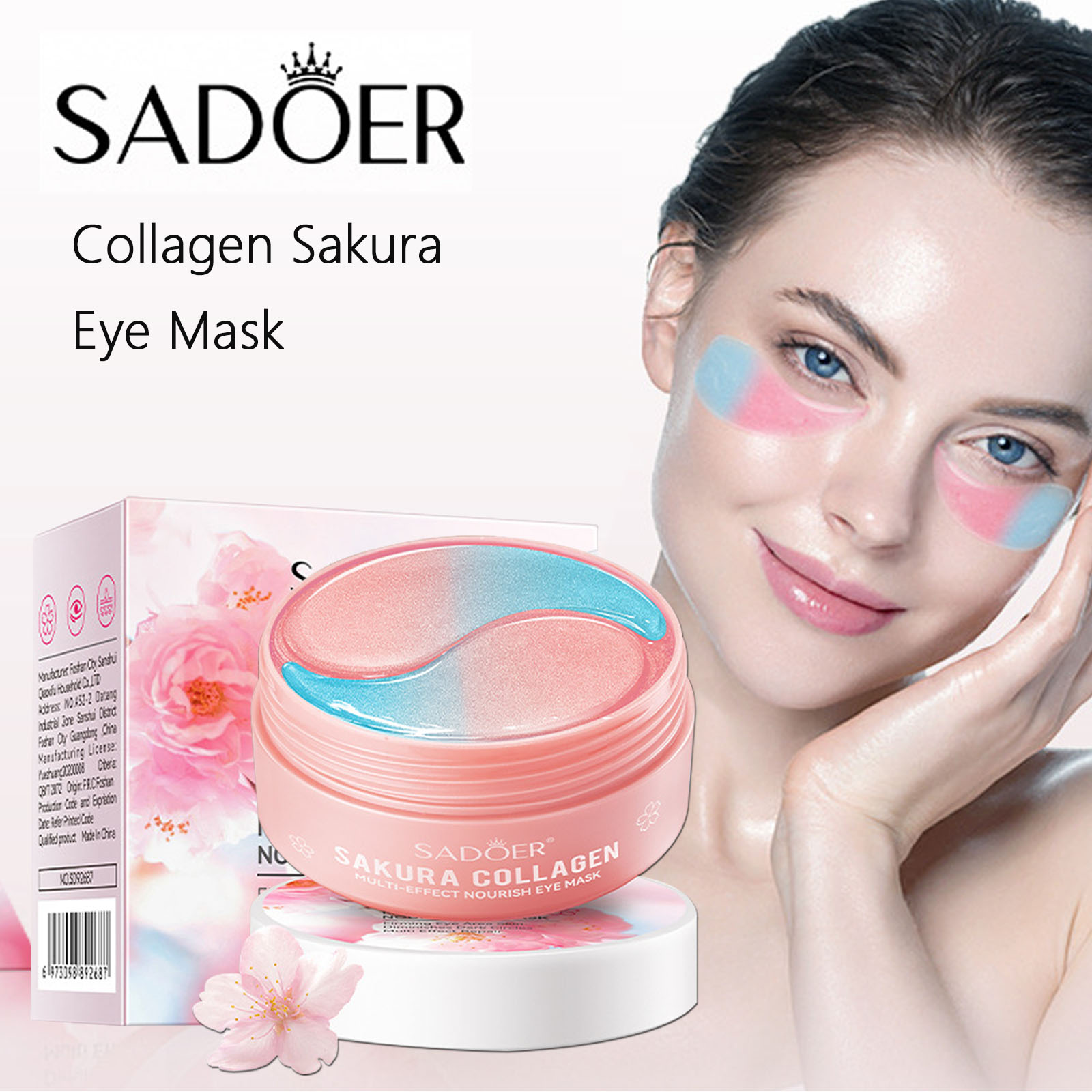 60 pièces de masque pour les y - Collagen Under Eye Patches avis et prix